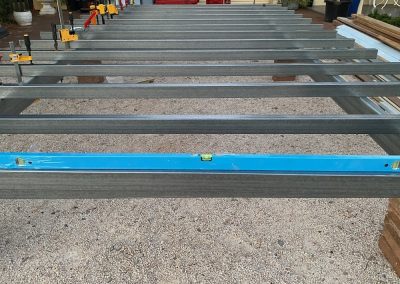 AE Transportables under construction floor inside